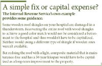 Is it a repair, or a capital expense?