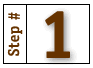 Golden number one with legs hashtag text on white background